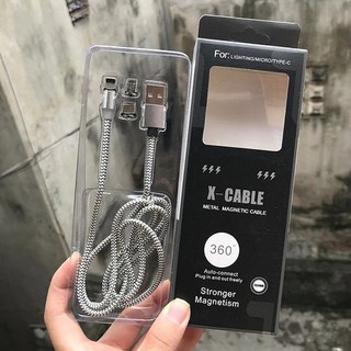 Cáp Sạc Nam Châm 3 Đầu