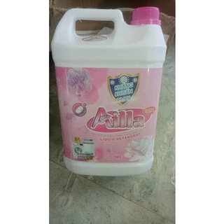 Nước giặt xả kháng khuẩn cao cấp Ailla hương hoa Pháp can 5kg