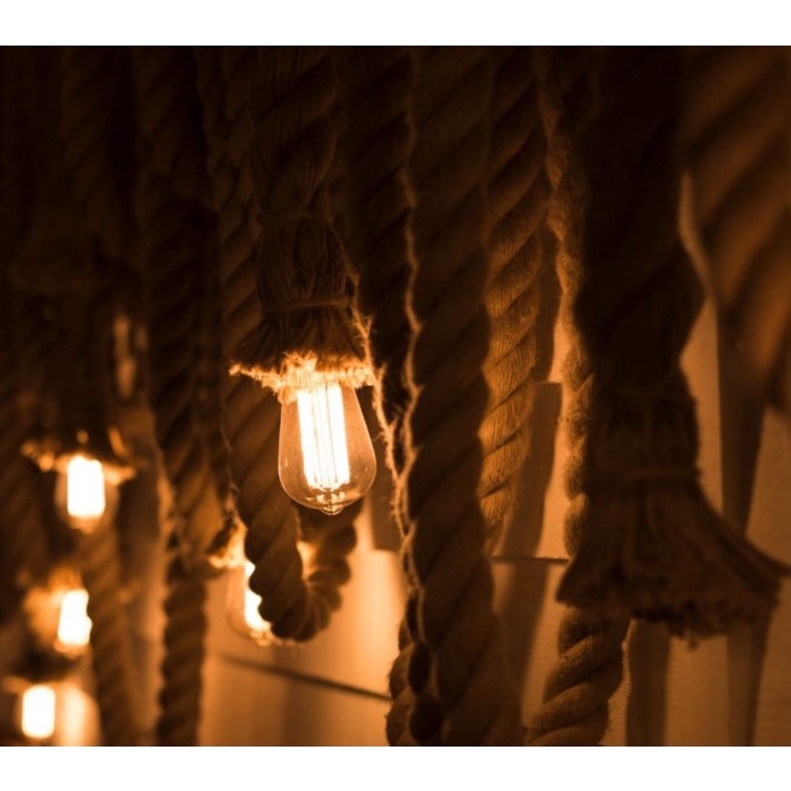 Dây thừng 30mm, dây thừng trang trí, dây đay phi 30, làm xích đu, decor, kéo co, handmade