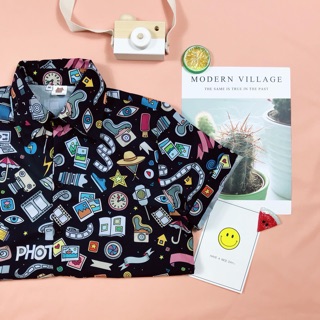 🌊 NYNY STORE 🐋Sơmi Hoạt Hình 🐯🐙