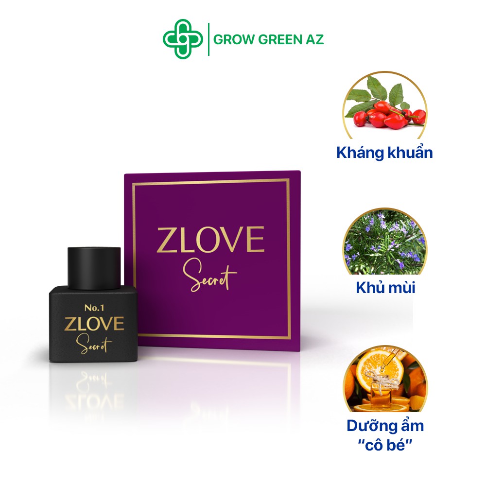 Nước hoa vùng kín Zlove Secret No1 Cao Cấp Mùi Thơm Chuẩn Độ lưu Hương Cực Tốt | Thế Giới Skin Care