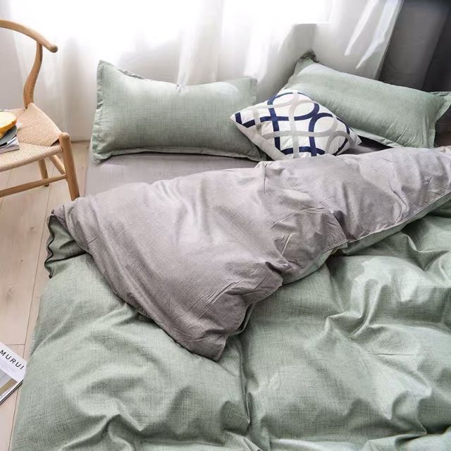 Cotton Poly- Rêu xước ghi