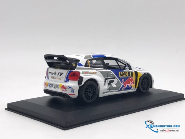 Xe Mô Hình Volkswagen 2014 VW POLO R WRC TEAM #1 Bburago 1:32 (Đỏ)