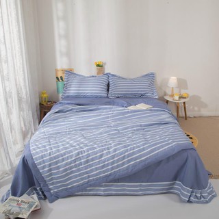Bộ chăn ga cotton Hàn CHĂN TRẦN BÔNG M2T bedding chăn ga nhập khẩu đủ size miễn phí bo chun