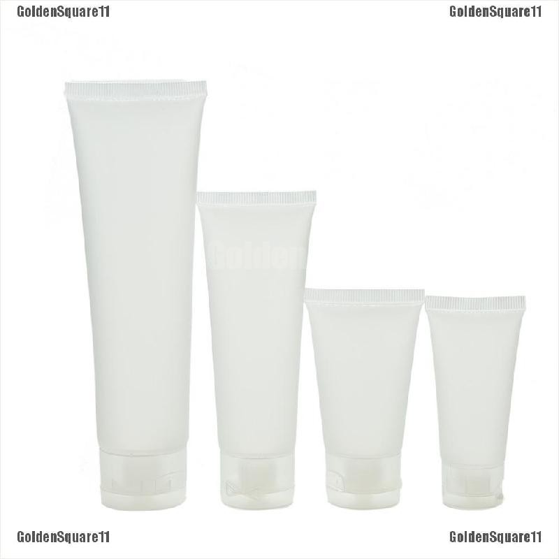 Set 5 Tuýp Rỗng Đựng Mỹ Phẩm Dung Tích 20 / 30 / 50 / 100ml Tiện Dụng