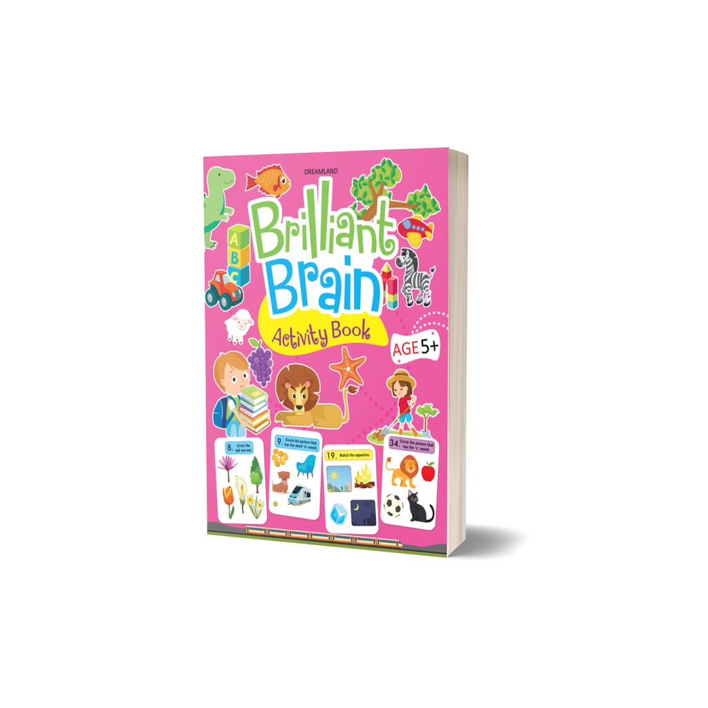 Sách - BRILLIANT BRAIN ACTIVITY BOOK (AGE-5+) | BigBuy360 - bigbuy360.vn