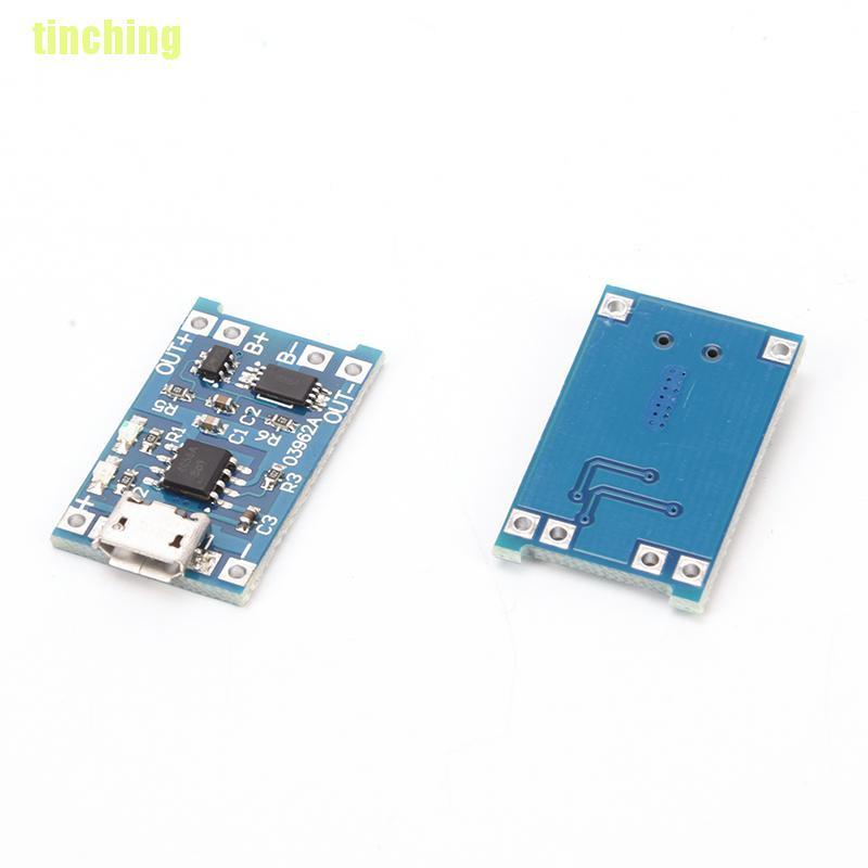 Bộ 2 Bộ Sạc Pin Lithium Tp4056 5V 1A Usb 18650 Chuyên Dụng