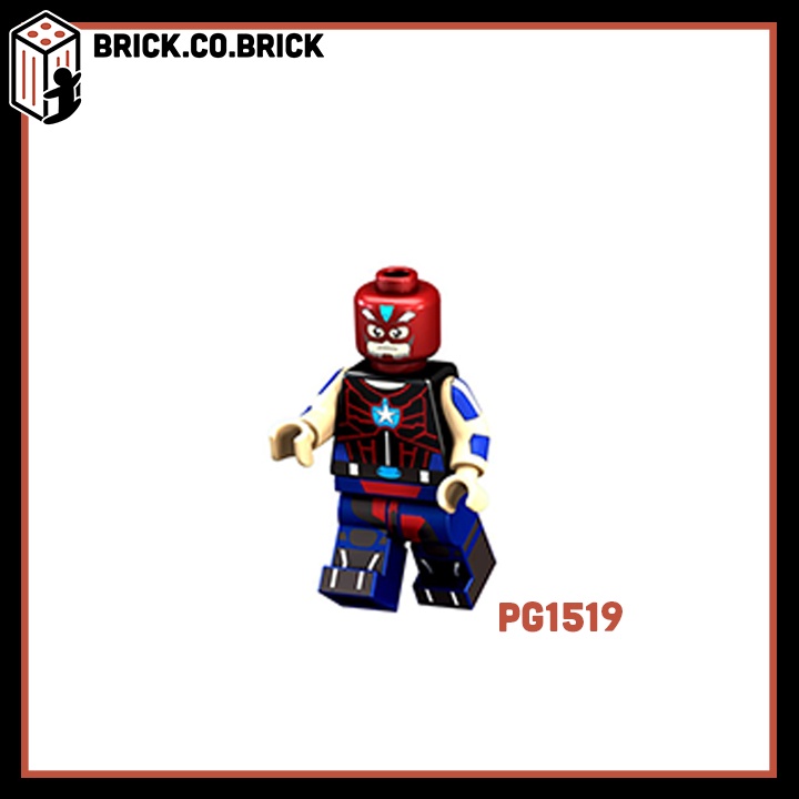 Xếp hình Siêu anh hùng Huntress Citizen Red Hood Minifigures Super Heroes PG8123