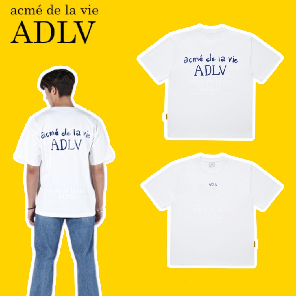 Áo thun ADLV - Acmé de la vie Glossy Beige Hàng Cao Cấp Vải Cotton 100% the.laz