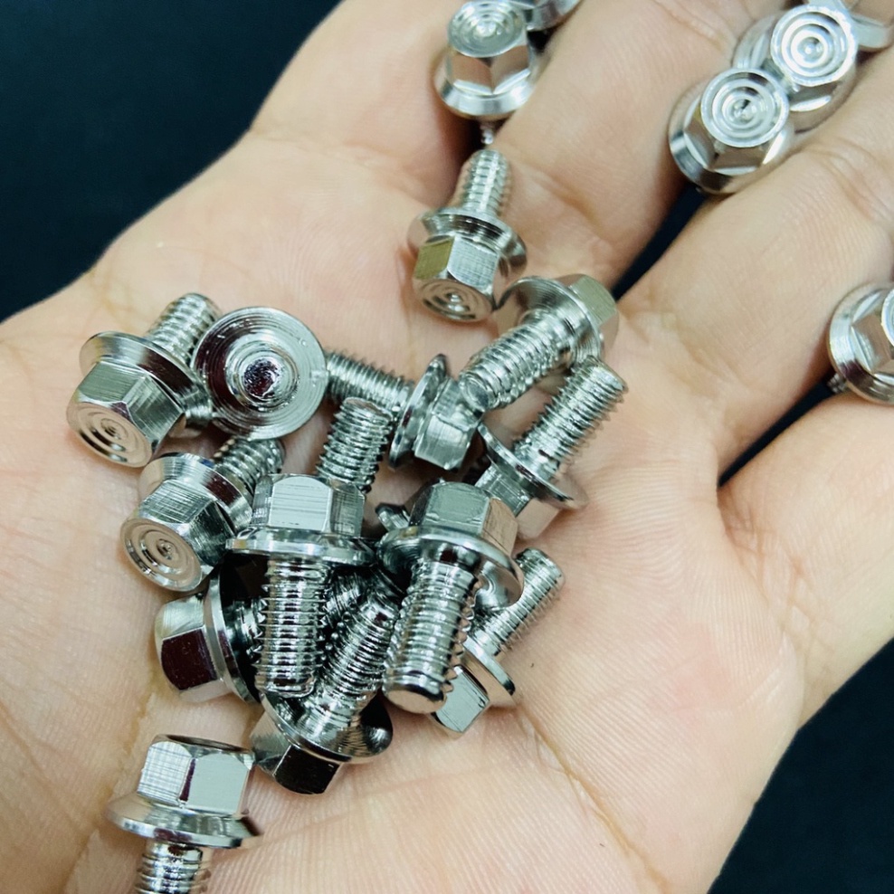 [HCM XẢ KHO MÙA DỊCH] Ốc inox 6ly10 SALAYA MẪU THÁI V2 sử dụng bắt hộp sên, cạt te, WAVE, DREAM, EXCITER, SONIC, FUTURE