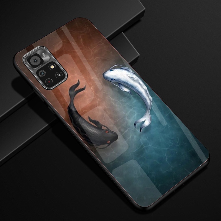 Ốp Lưng XIAOMI REDMI NOTE 11S, NOTE 11 4G, NOTE 11 5G , NOTE 11 PRO, NOTE 11 PRO 5G mặt kính cường lực cao cấp thiết kế