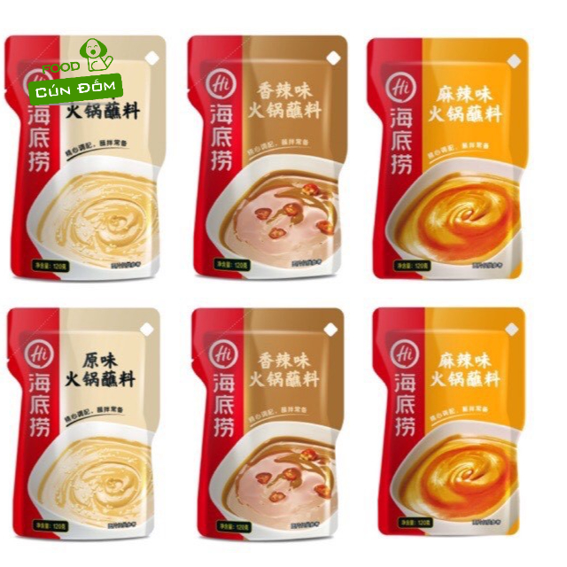 SIÊU SỐC Sốt chấm lẩu đậu phộng Haidilao 120g