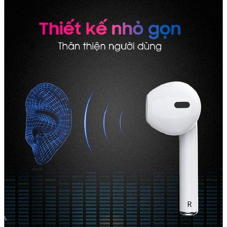 Tai Nghe Bluetooth mini i12 TWS Cảm Biến Vân Tay