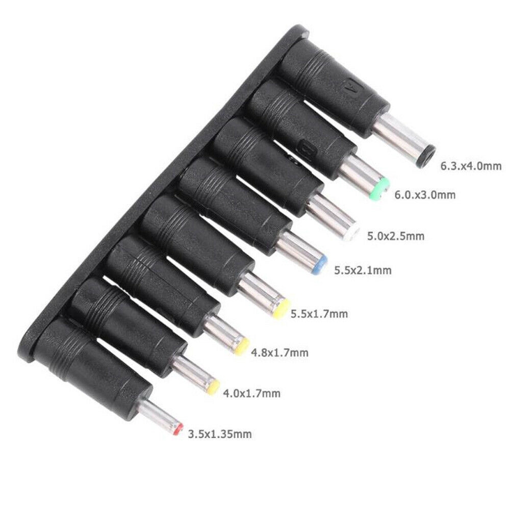 Đầu bộ sạc nguồn AC DC cho máy tính bàn/ máy tính xách tay dụng cụ hữu ích đa năng 8 trong 1
