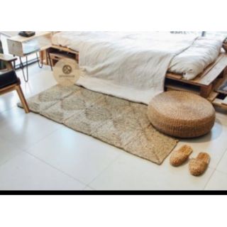 Thảm cói chữ nhật siêu rẻ đẹp- chụp hình,decor cực xinh size 80cm x 1m2