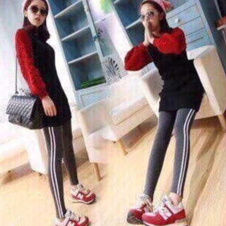 Quần legging 2 sọc