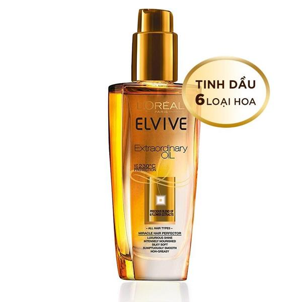 Dầu dưỡng chiết xuất tinh dầu hoa tự nhiên L'Oreal Paris Elseve Extraordinary Oil 100ml - Pháp Chính Hãng