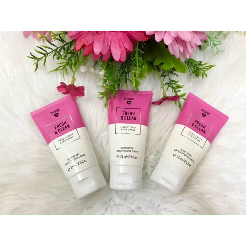 Dưỡng thể victoria secret pink body lotion fresh