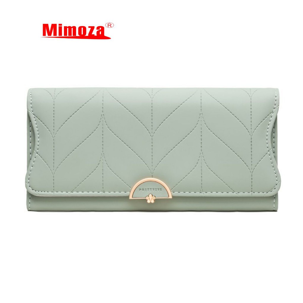 Ví nữ dài cầm tay chuẩn thương hiệu PRETTYZYS mẫu hot nhất 2021 sành điệu đẳng cấp PS58 -MIMOZA.VN