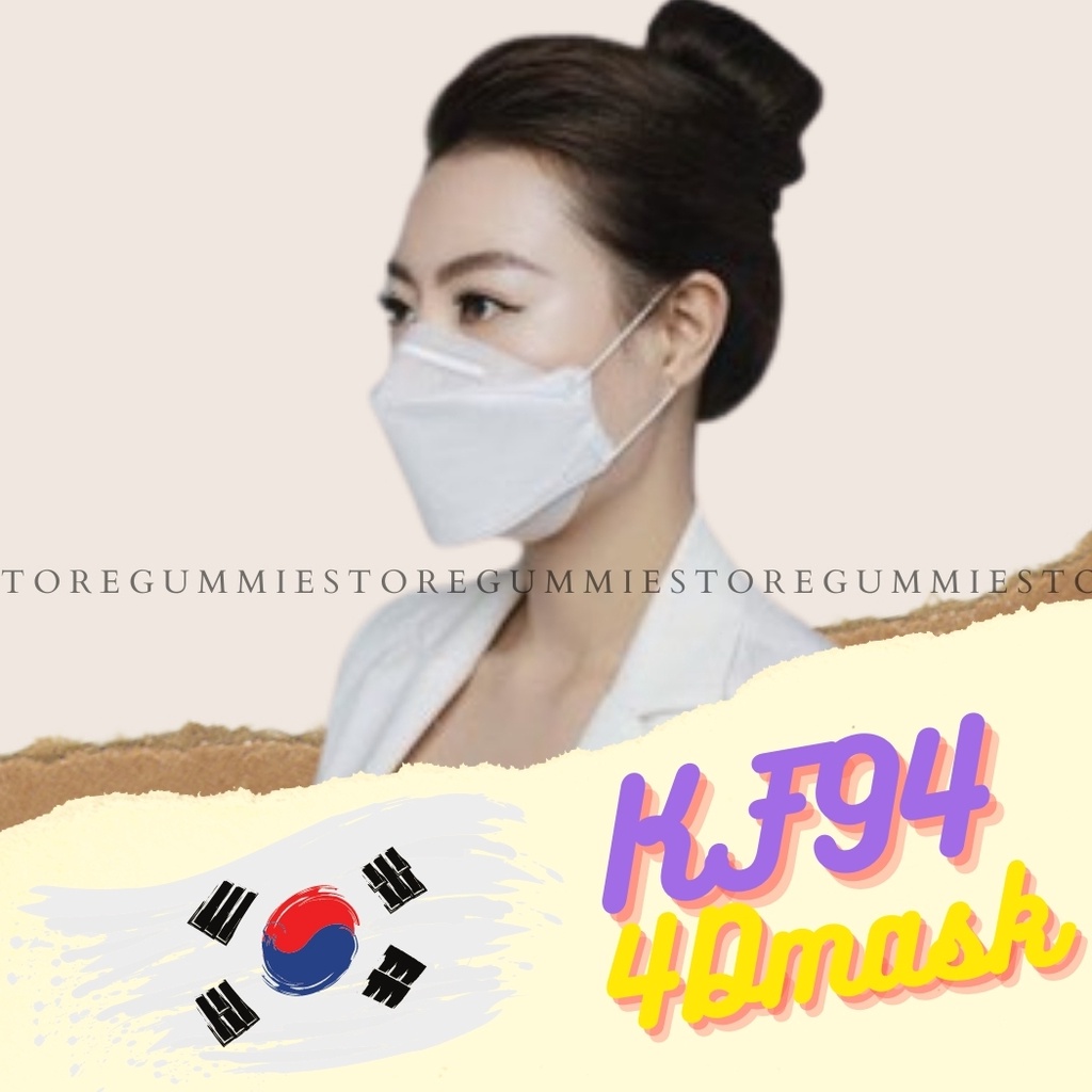 Combo 10 Khẩu Trang kháng khuẩn 4D Mask KF94 Công Nghệ Hàn Quốc