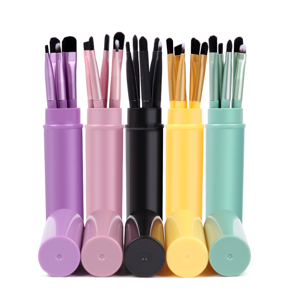 Set 5 Cọ Trang Điểm Chuyên Nghiệp Chất Lượng Cao
