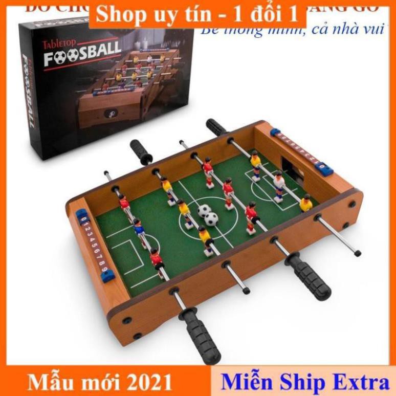 [ Xả kho tết] Đồ Chơi Bàn Bóng Đá Bi Lắc Trẻ Em - Bàn Bóng Đá Table Top Foosball - Freeship - Bảo hành uy tín