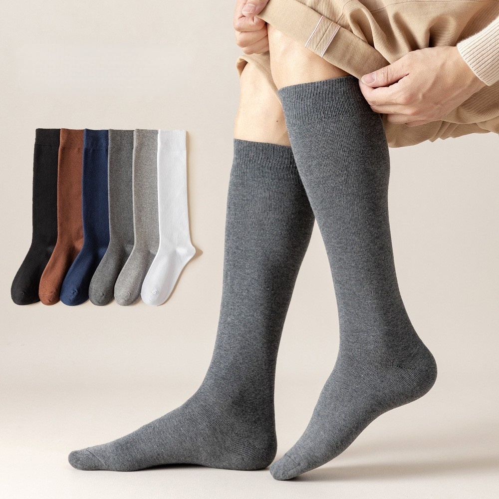 Vớ Cotton Cổ Cao Phong Cách Doanh Nhân Thời Trang Cho Nam