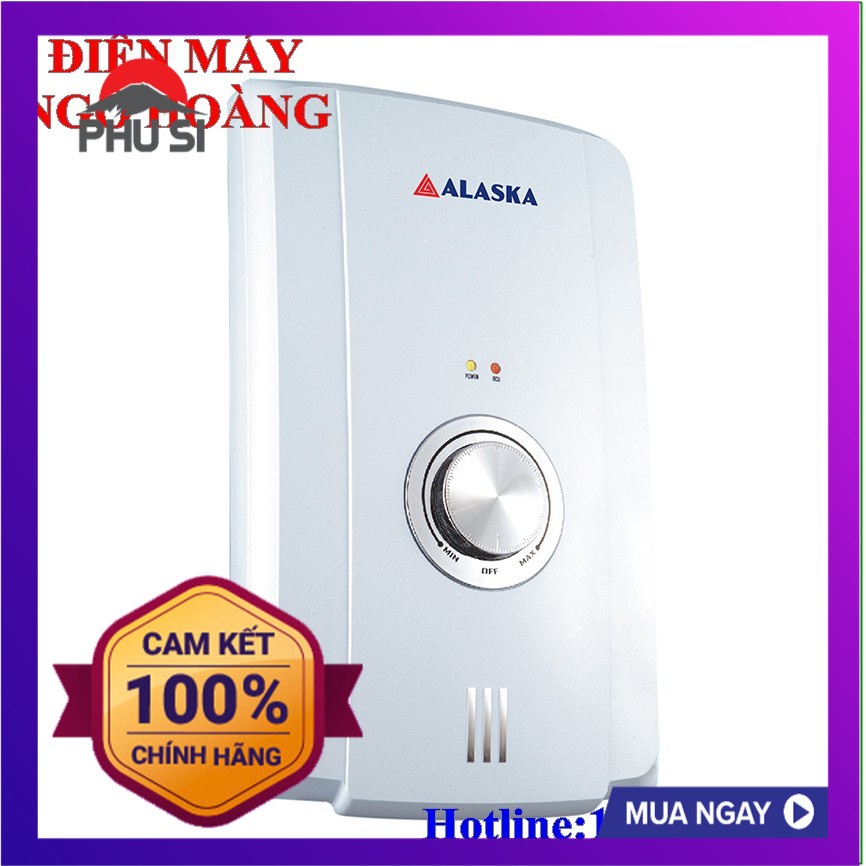 MÁY TẮM NƯỚC NÓNG ALASKA H-45W