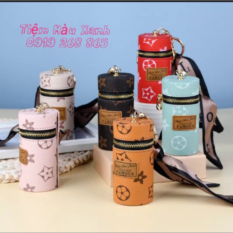 Móc khoá túi mini cao cấp💝đựng son💝vật dụng nhỏ gọn💝hot trend phong cách thời trang Hàn Quốc