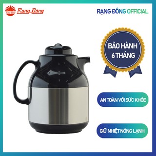 Phích pha trà Rạng Đông cao cấp chất liệu Inox dung tích 1L 1055 ST1.E có lõi lọc