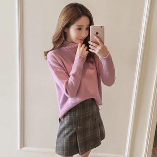 Áo len cổ 3 phân