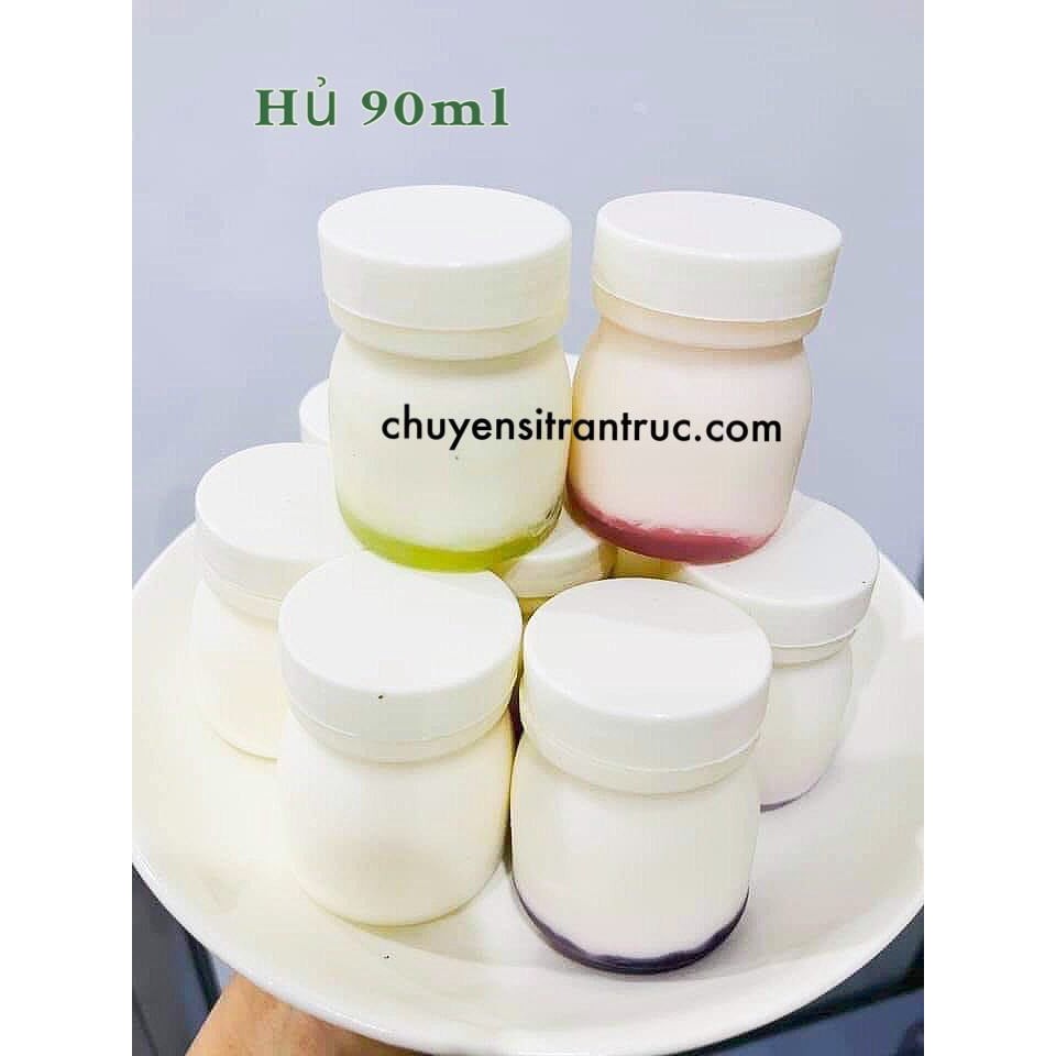 Combo 200 hủ 90ml nhựa