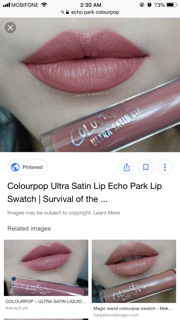(SALE 30%) Son Colourpop Ultra Satin Lip (Echo Park/ Strip/ Calypso)