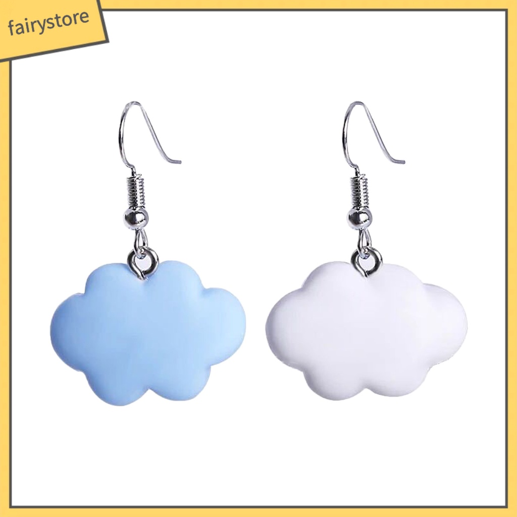 Hoa Tai Mặt Hình Đám Mây Đáng Yêu Cho Nữ