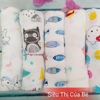Khăn tắm sợi tre cao cấp cho bé