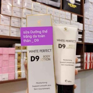 Top white dưỡng body D9 385k