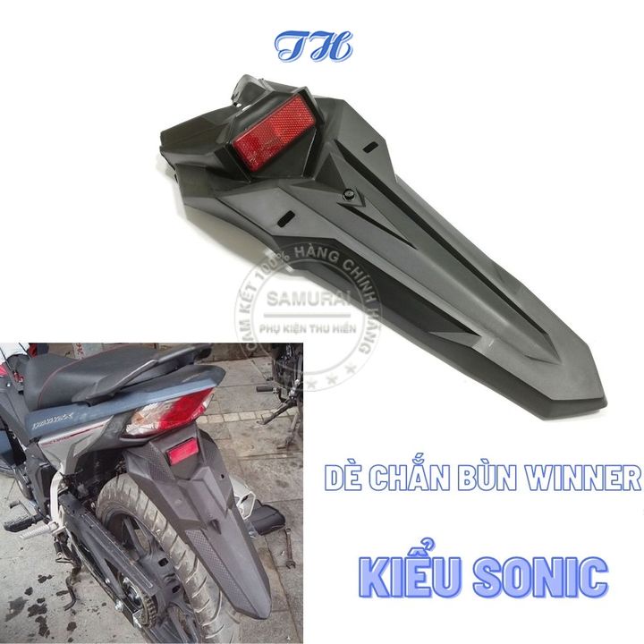 Dè chắn bùn sau cho winner 150 (v1) kiểu sonic loại đặc biệt