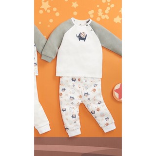 Lullaby Bộ Tay Dài RAGLAN Bé Trai INT