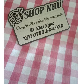 Vải kẻ Carô xương cá