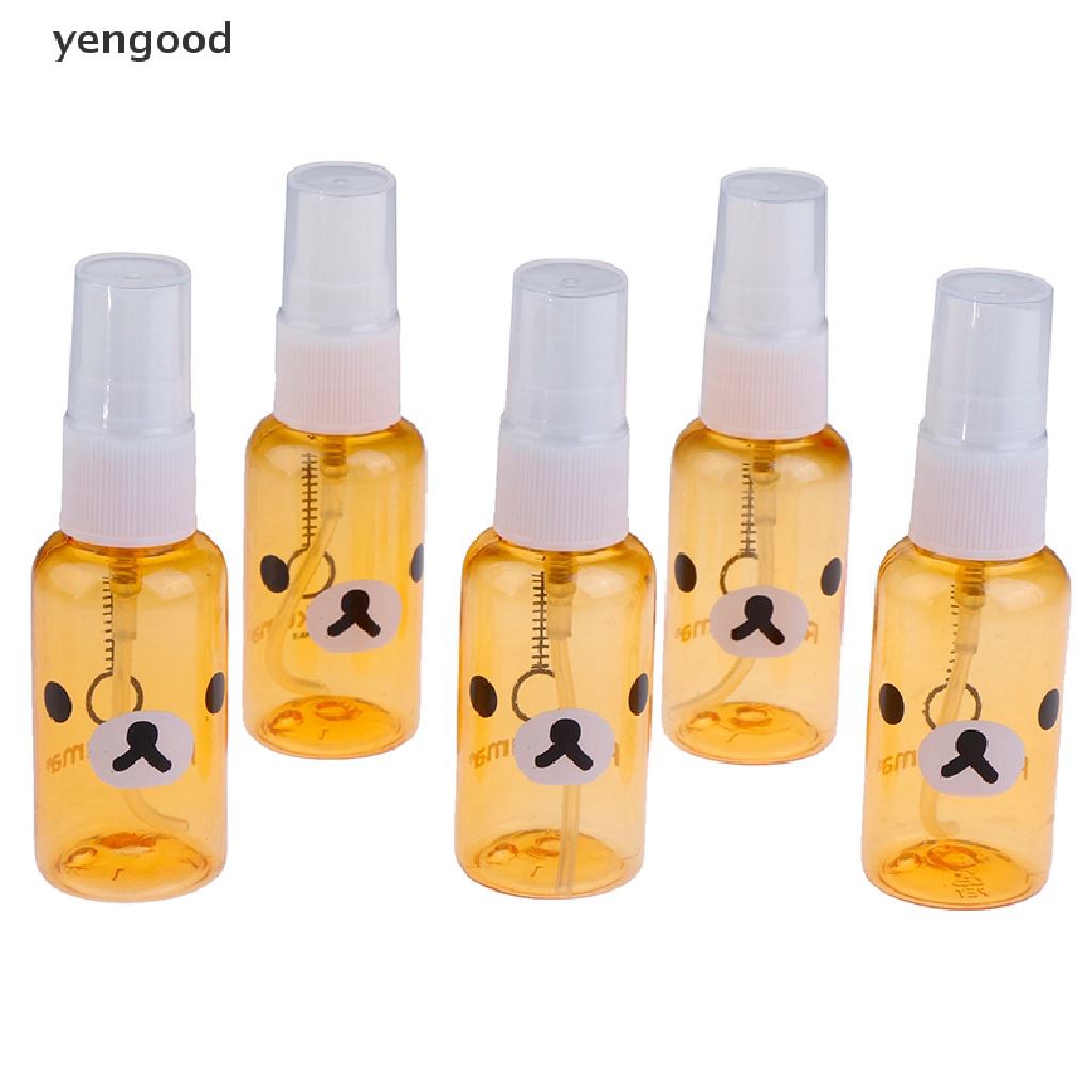 Set 5 Chai Nhựa Rỗng Dạng Xịt 30ml Đựng Mỹ Phẩm Tiện Dụng