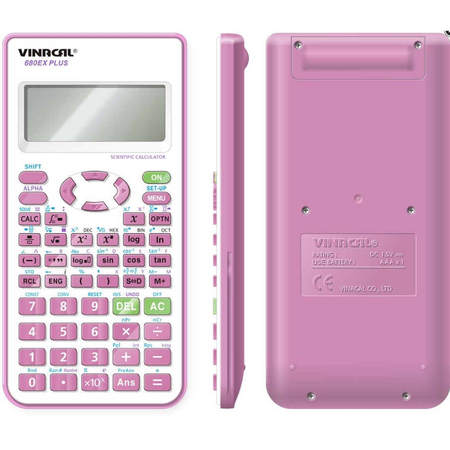 Máy Tính Vinacal 680EX Plus - Hàng Chính Hãng