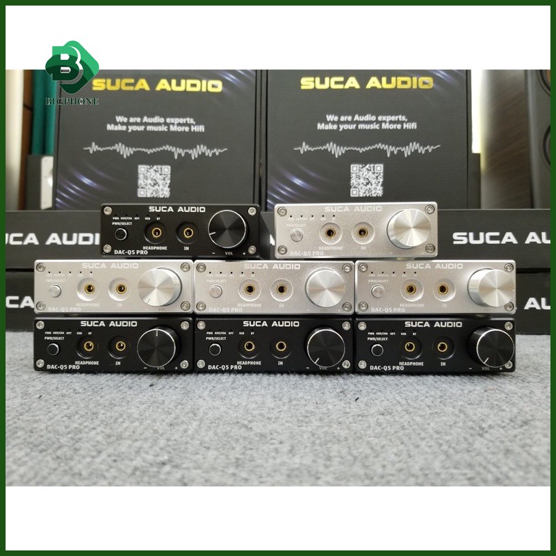 BỘ GIẢI MÃ ÂM THANH SUCA-AUDIO DAC Q5 PRO -12 Tháng chính hãng.