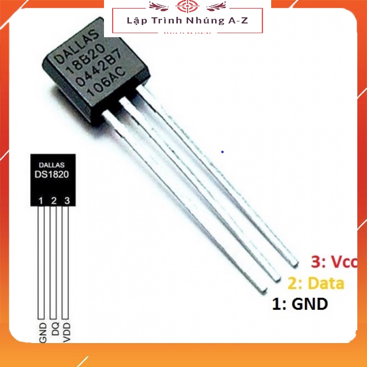 [Lập Trình Nhúng A-Z][3] Cảm Biến Nhiệt Độ DS18B20