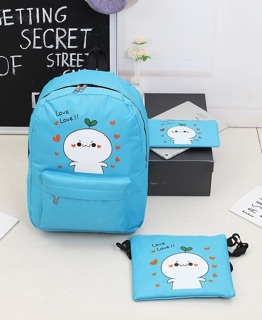 Set Balo Mầm Cây Kute