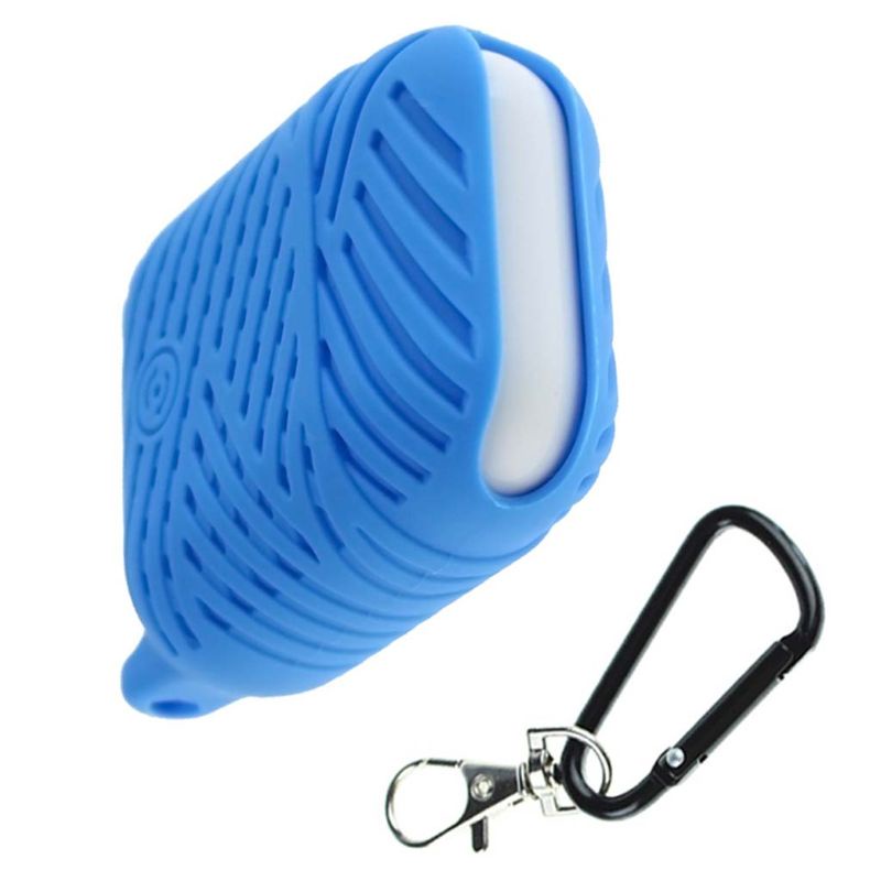 Vỏ Bảo Vệ Hộp Sạc Tai Nghe Không Dây Bluetooth 1 / 2 Bằng Silicon Kèm Móc Khóa Kim Loại Cho NAMA 1 / 2