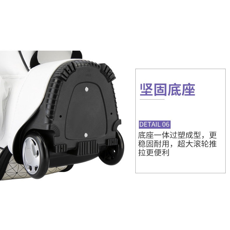 TÚI GẬY GOLF PGM UNISEX - Trolly Staff Golf Bag - QB036