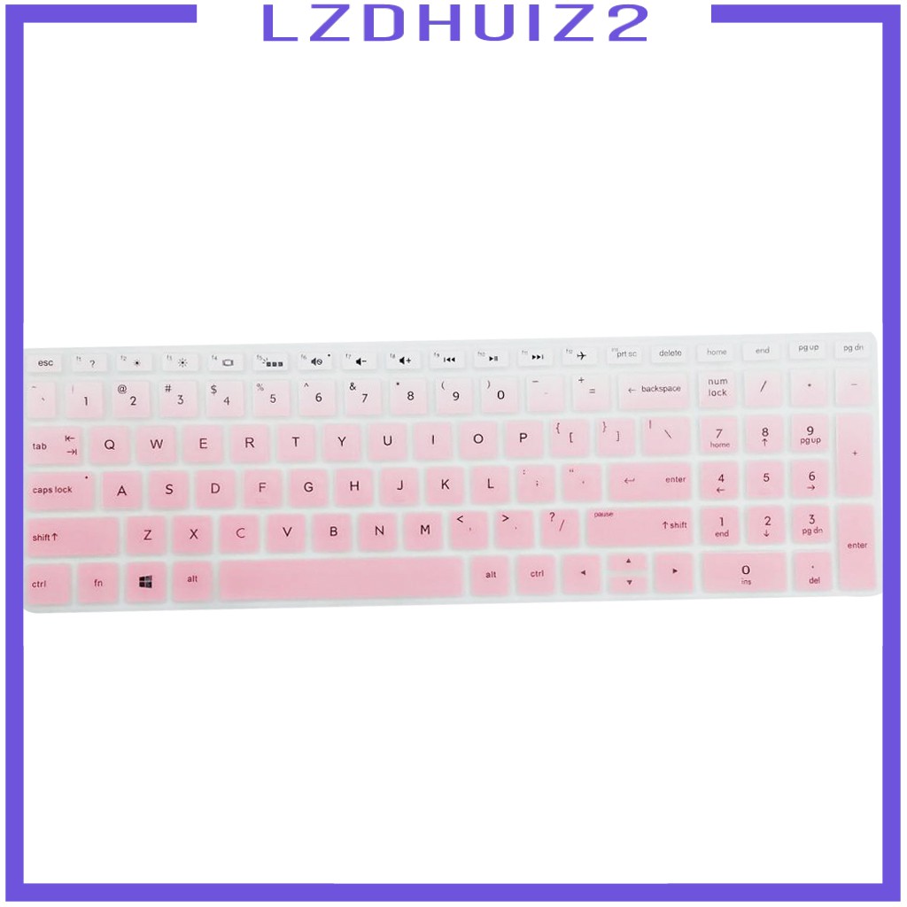 Miếng Silicon Mềm Bọc Bàn Phím Laptop Màu Xanh Dương Cho HP 15.6 inch BF