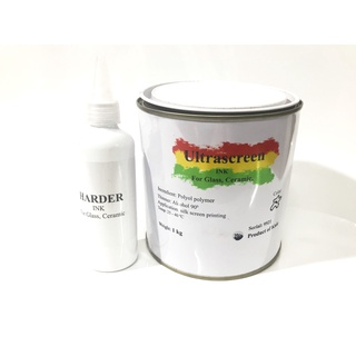 Mực in lên thủy tinh, dùng trong kỹ thuật in lụa - glass printing ink