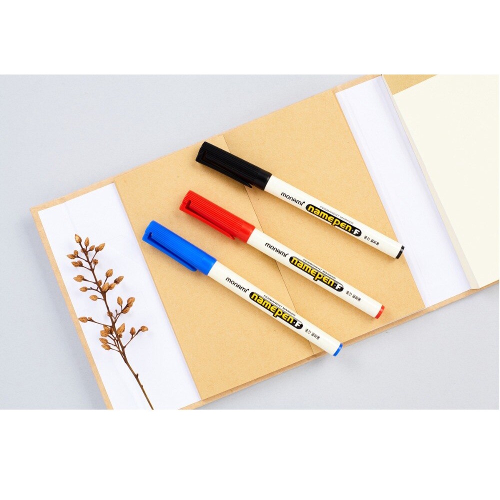 Bút Dạ Dầu Hải Hà MONAMI Namepen F, Nét 1mm, Viết Được Trên Nhiều Chất Liệu, An Toàn, Tiện Lợi 210504226777