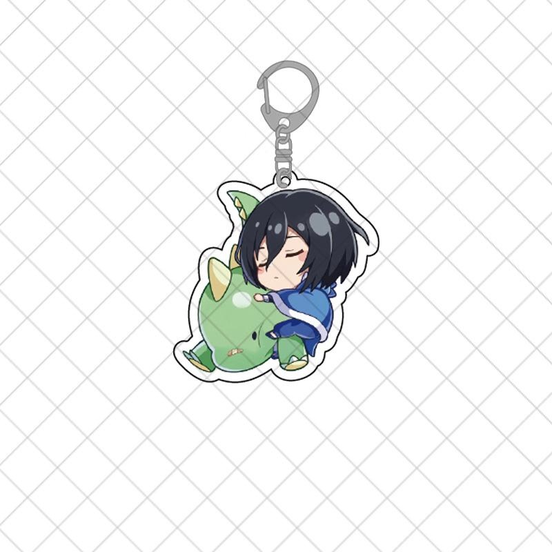( KHỦNG LONG ) Móc khóa ATTACK ON TITAN Đại Chiến Titan anime chibi xinh xắn Mica trong acrylic